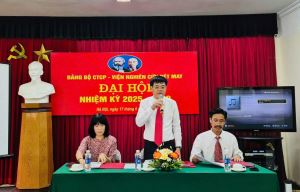ĐẠI HỘI ĐẢNG BỘ CTCP- VIỆN NGHIÊN CỨU DỆT MAY NHIỆM KỲ 2025-2030 ĐẠI HỘI ĐẢNG BỘ CTCP- VIỆN NGHIÊN CỨU DỆT MAY NHIỆM KỲ 2025-2030